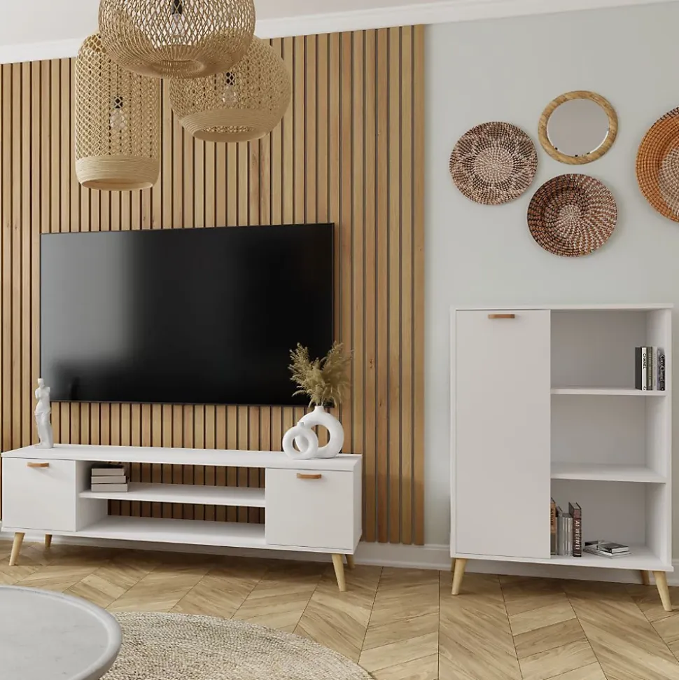 Armoire Fondi blanche, Scandinave