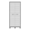 Armoire haute blanc Major 4 tablettes L. 80 x H. 182 x P. 44 cm