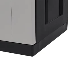 Armoire haute plastique 4 tablettes Links L.89 x H.190 x P.54 cm