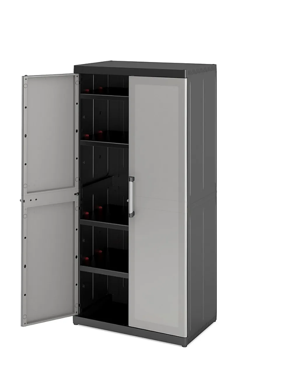 Armoire haute XL Links 4 tablettes L.89 x H.182 x P.54 cm