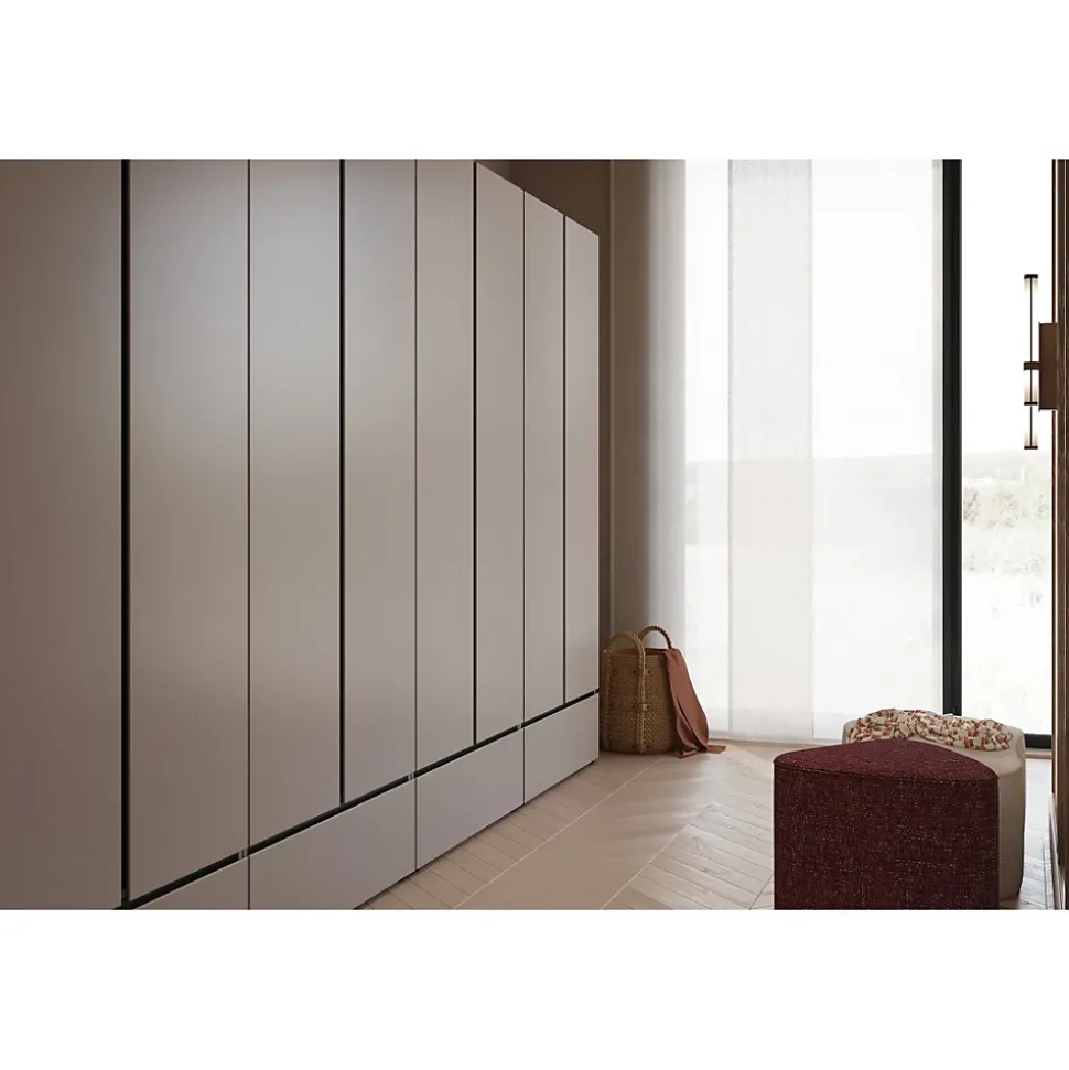 Armoire HAVANA 90 cm 2 portes et 1 tiroir Coloris blanc et noir Design moderne et fonctionnel