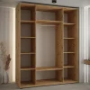Armoire Lanko 2 a portes coulissantes H. 235,2 x L. 200 x P. 60 3 portes
