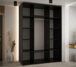 Armoire Lanko 1 a portes coulissantes H. 235,2 x L. 170 x P. 60 3 portes