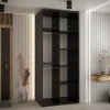 Armoire Lanko 1 a portes coulissantes H. 235,2 x L. 100 x P. 60 2 portes