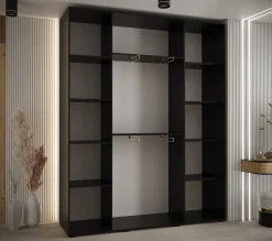 Armoire Lanko 1 a portes coulissantes H. 235,2 x L. 200 x P. 45 3 portes