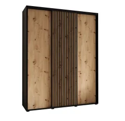 Armoire Lanko 1 a portes coulissantes H. 235,2 x L. 200 x P. 45 3 portes