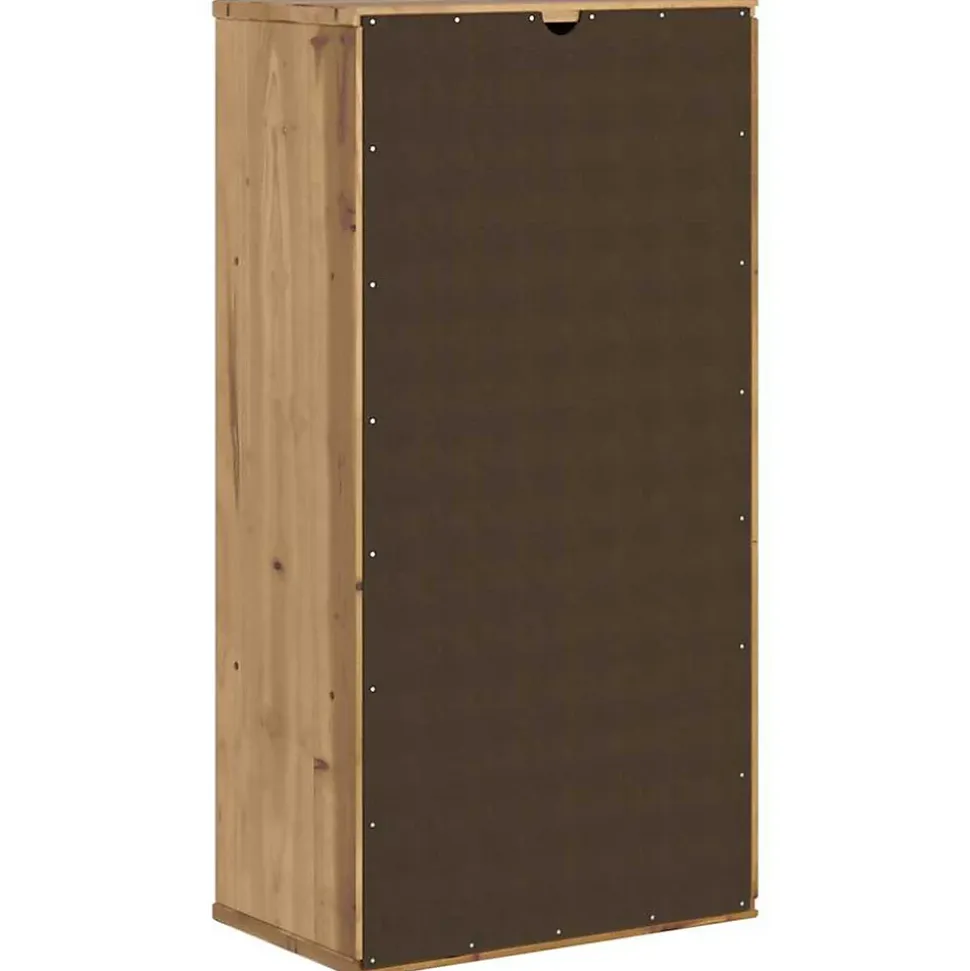 Armoire latérale ODDA 40x24x79 cm bois massif pin vidaXL