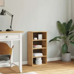 Armoire latérale ODDA 40x24x79 cm bois massif pin vidaXL