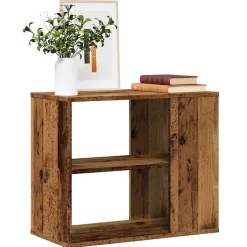 Armoire latérale vieux bois 60x30x50 cm bois d'ingénierie vidaXL