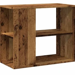 Armoire latérale vieux bois 60x30x50 cm bois d'ingénierie vidaXL