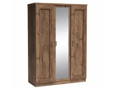 Armoire Lircava 112, Nombre d'étagères: 5, 191x135x57cm