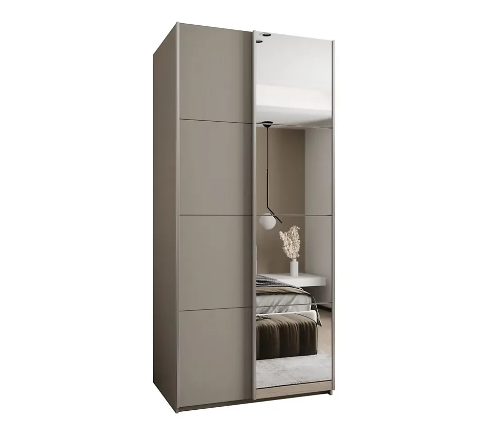 Armoire Lux 3 à portes battantes H. 245,5 x L. 100 x P. 64, 2 portes
