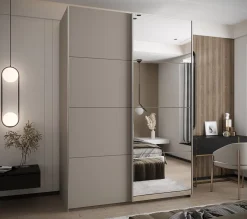 Armoire Lux 3 à portes battantes H. 245,5 x L. 180 x P. 64, 2 portes