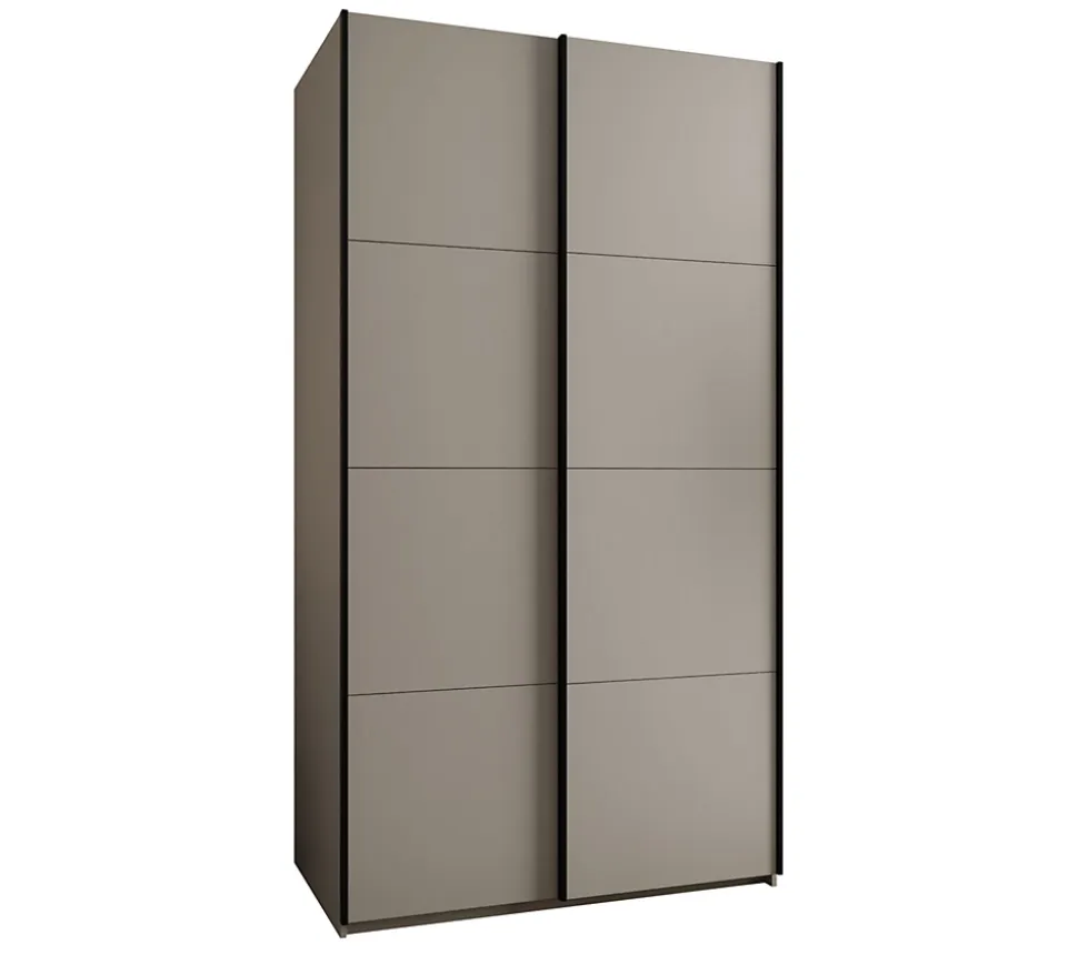 Armoire Lux 1 à portes battantes H. 245,5 x L. 130 x P. 64, 2 portes