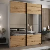 Armoire Lux 4 à portes battantes H. 245,5 x L. 200 x P. 64, 2 portes