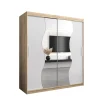 Armoire Madryt a portes coulissantes H. 200 x L. 180 x P. 62 2 portes
