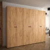 Armoire Manhattan a portes battantes H. 236,7 x L. 300 x P. 47, 6 portes