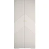 Armoire Manhattan Ryfel 2 a portes battantes H. 236,7 x L. 100 x P. 47, 2 portes