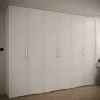 Armoire Manhattan Ryfel 8 a portes battantes H. 236,7 x L. 300 x P. 47, 6 portes