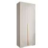 Armoire Manhattan Ryfel 5 a portes battantes H. 236,7 x L. 100 x P. 47, 2 portes