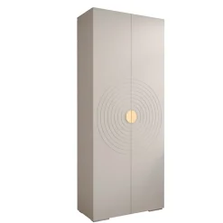 Armoire Manhattan Ryfel 6 a portes battantes H. 236,7 x L. 100 x P. 47, 2 portes