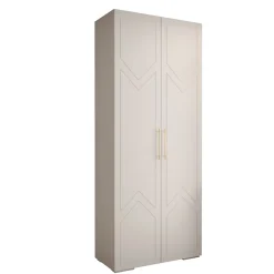 Armoire Manhattan Ryfel 8 a portes battantes H. 236,7 x L. 100 x P. 47, 2 portes