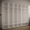 Armoire Manhattan Ryfel 6 a portes battantes H. 236,7 x L. 300 x P. 47, 6 portes