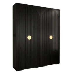 Armoire Manhattan Ryfel 1 a portes battantes H. 236,7 x L. 200 x P. 47, 4 portes