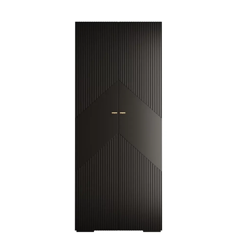 Armoire Manhattan Ryfel 2 a portes battantes H. 236,7 x L. 100 x P. 47, 2 portes
