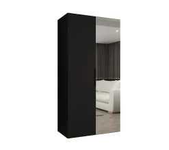 Armoire Marbella 2 a portes battantes H. 202 x L.100 x P. 52, 2 portes