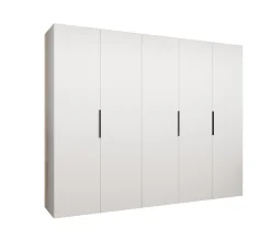 Armoire Marbella 1 a portes battantes H. 202 x L.250 x P. 52, 5 portes
