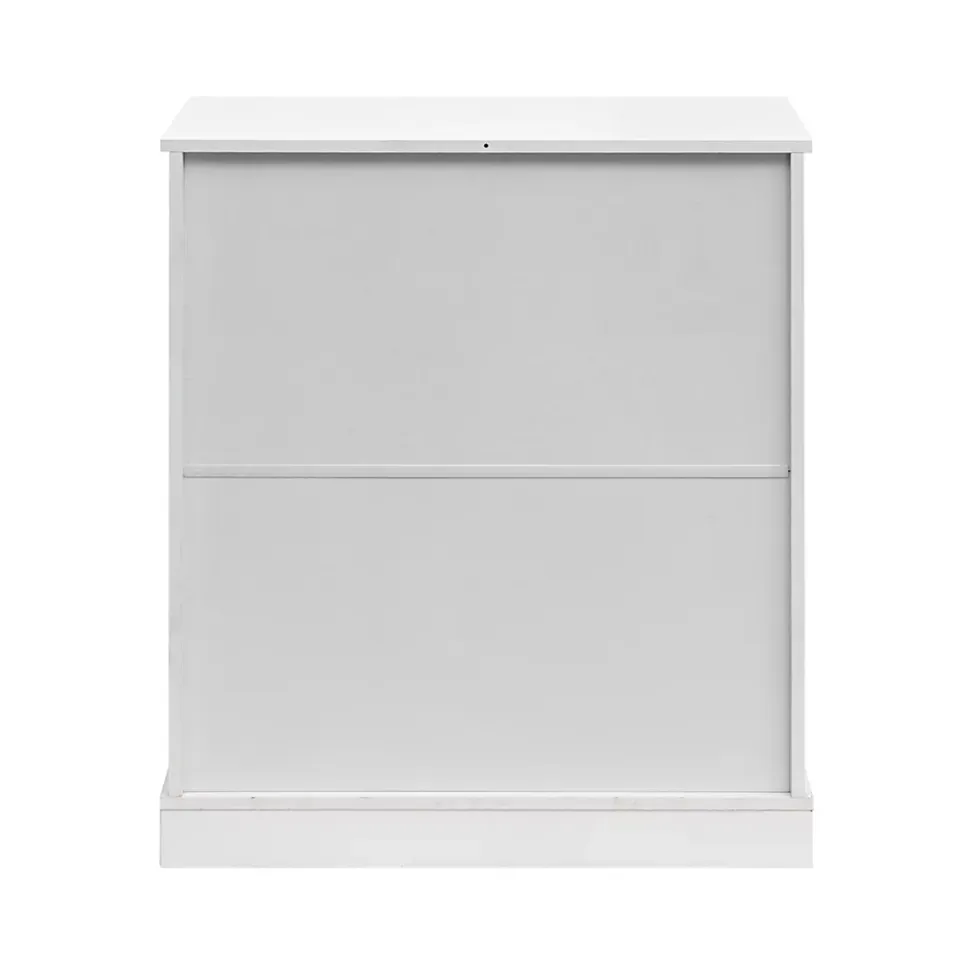 Armoire Meuble de salle de bains avec Tiroir 2 Portes en bois Blanc
