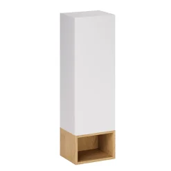 Armoire murale 1 niche Oria Blanc mat