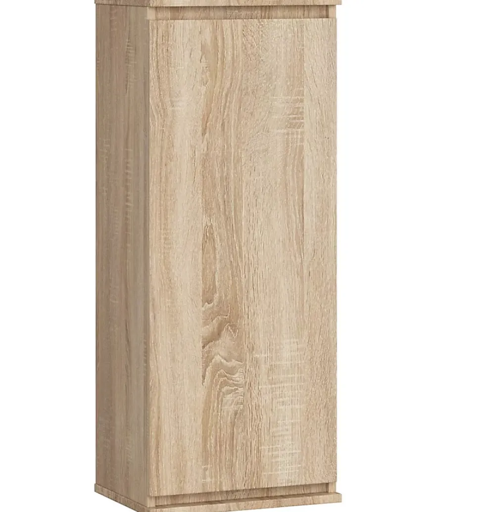 Armoire murale AKORD W40 Chêne Sonoma 40 cm 1 porte façade Chêne Sonoma 3 étagères 40x30x99 cm