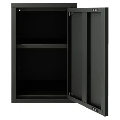 Armoire murale Burlöv 50 x 33 x 35 cm acier noir en.casa