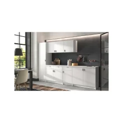 Armoire murale collection GOURMET design blanc. Hauteur 53cm