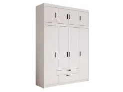 Armoire Novduni 106, Nombre d'étagères: 8, 246x177x53cm
