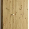 Armoire Parma 1 a portes battantes H. 202 x L.150 x P. 52, 3 portes
