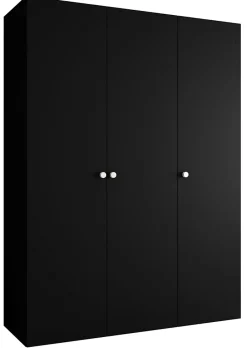 Armoire Parma 1 a portes battantes H. 202 x L.150 x P. 52, 3 portes
