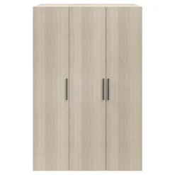Armoire penderie portes battantes effet chêne GoodHome Atomia H. 225 x L. 150 x P. 60 cm