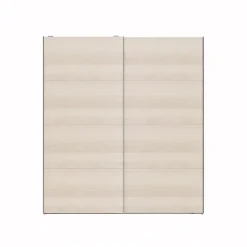 Armoire penderie portes coulissantes effet chêne GoodHome Atomia H. 225 x L. 200 x P. 63,5 cm