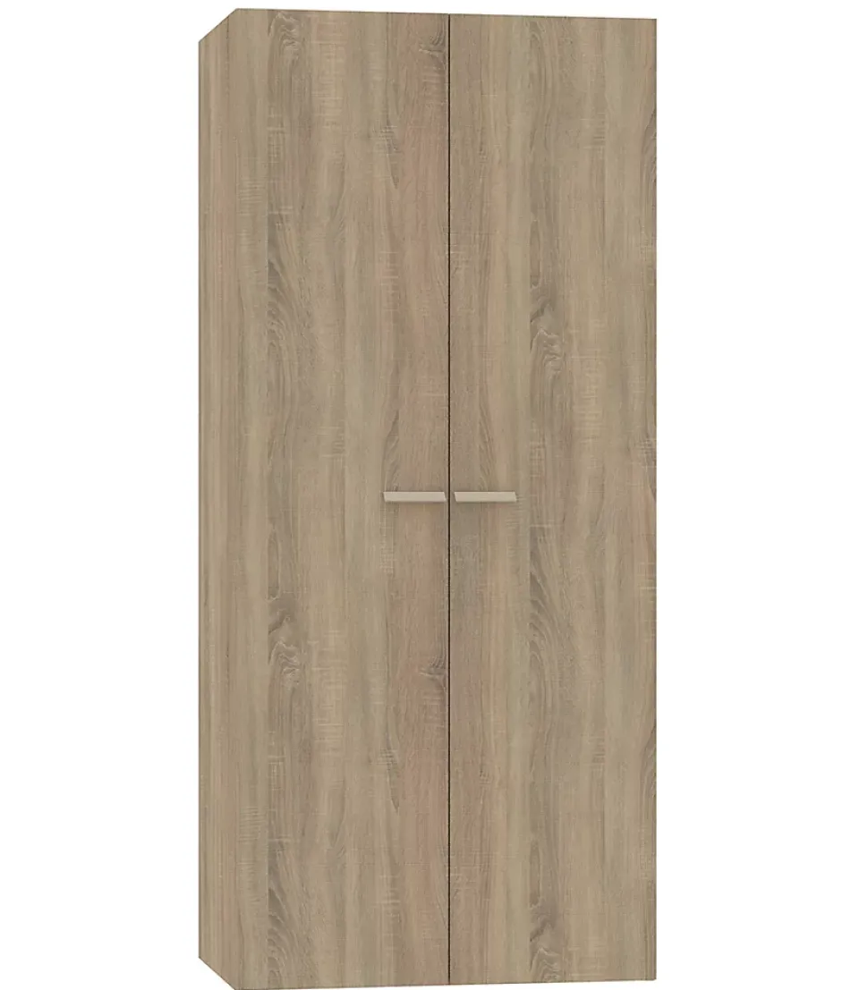 Armoire placard / meuble de rangement coloris cambrian - Hauteur 180 x Longueur 79 x Profondeur 52 cm