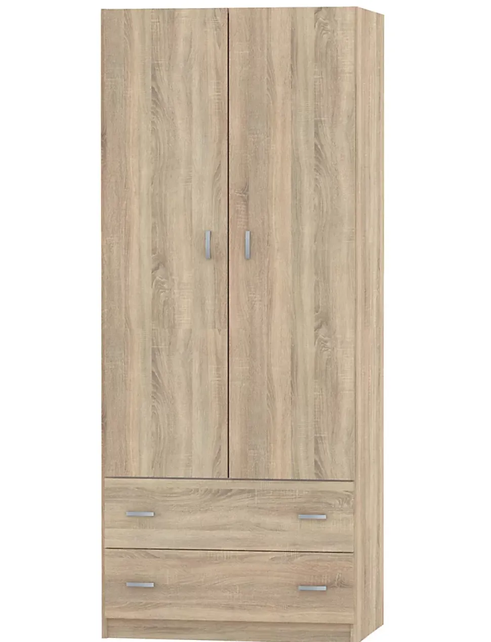 Armoire placard / meuble de rangement coloris Cambrian - Hauteur 180 x Longueur 74 x Profondeur 50 cm
