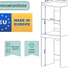 Armoire pour machine à laver et sèche-linge RAUMHIRSCH Meuble compact pour laverie