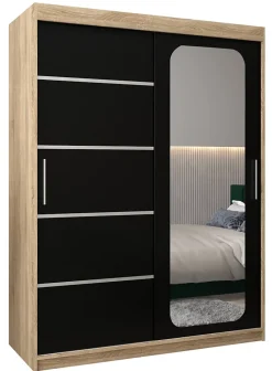 Armoire Promo V2 a portes coulissantes H. 200 x L. 150 x P. 62 2 portes