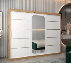 Armoire Promo V2 a portes coulissantes H. 200 x L. 250 x P. 62 3 portes