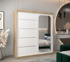 Armoire Promo V2 a portes coulissantes H. 200 x L. 180 x P. 62 2 portes