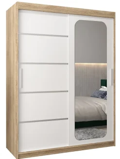 Armoire Promo V2 a portes coulissantes H. 200 x L. 150 x P. 62 2 portes