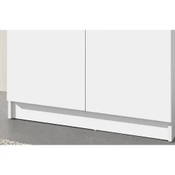 Armoire REY 2 portes 80x180 cm Blanc Moderne