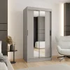 Armoire Rubino T1 a portes coulissante H. 200 x L. 100 x P. 62, 2 portes